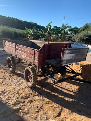 Remolque agrícola madera
