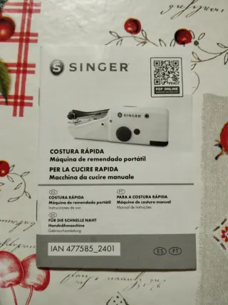 Máquina de coser portátil Singer