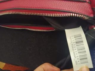 Bolso Mango Fucsia de hombro con asa media