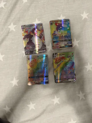 Cartas Pokémon GX y VMAX