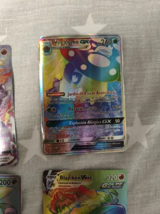 Cartas Pokémon GX y VMAX
