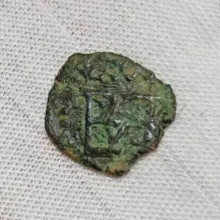 Escasa Blanca de Felipe II Ceca:Pamplona