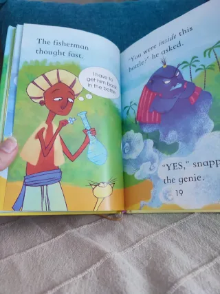 Libro en ingles .Del genio De la botella