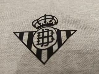 Polo Real Betis Hummel Talla L Gris