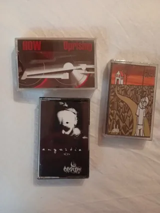 Lote 15 Cintas Cassette Punk Rock