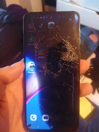 Móvil Motorola Verde