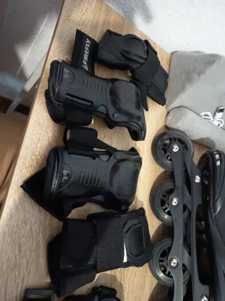 Muñequeras y rodilleras patines Firefly Talla XL o