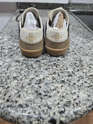 Zapatillas Gucci G74 Negras y Verdes