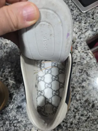 Zapatillas Gucci G74 Negras y Verdes