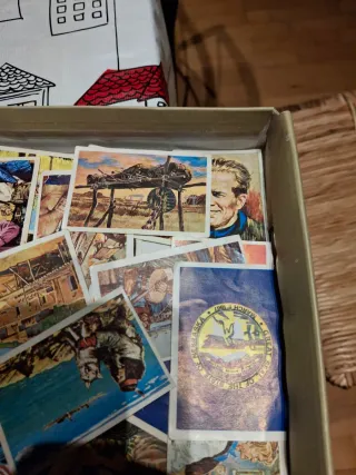 61 Cromos El Salvaje Oeste