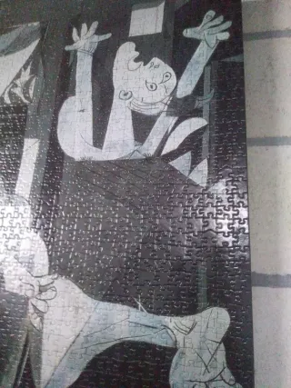 Cuadro-Puzzle enmarcado. El Guernica de Picasso
