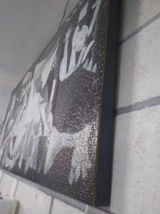 Cuadro-Puzzle enmarcado. El Guernica de Picasso