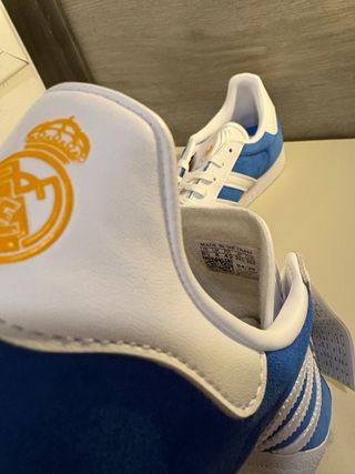 Adidas Gazelle Real Madrid Azul Blanco