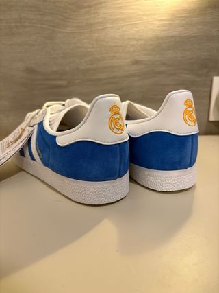 Adidas Gazelle Real Madrid Azul Blanco