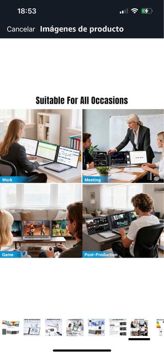 Siaviala Extensor Pantalla Portátil 14 Ultra-Thin