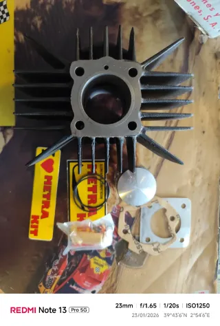 Cilindro Metrakit Derbi Variant América 65cc