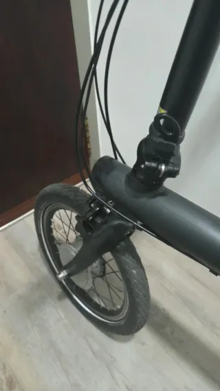 Bicicleta Eléctrica Plegable Negra xiaomi