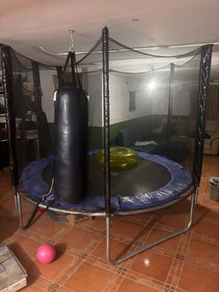 Cama elástica 2,40 x 2,40 m