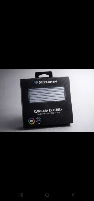 Carcasa Externa SSD NVMe RGB