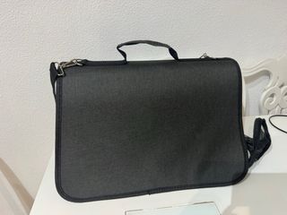 Transportín gato/perro negro/gris