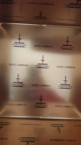 Scatola Latta Dolce & Gabbana Fiasconaro Quadrata