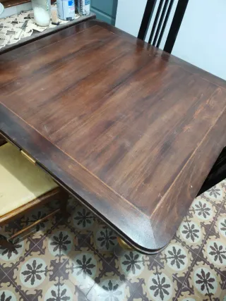 Mesa madera extensible!