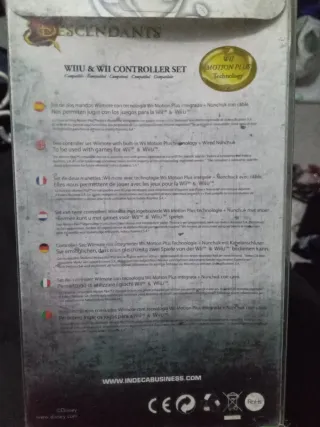 Set Controladores Wii U Wii Descendants