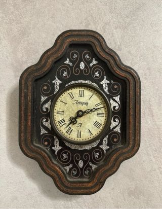 Orologio da parete vintage stile antico nr romani
