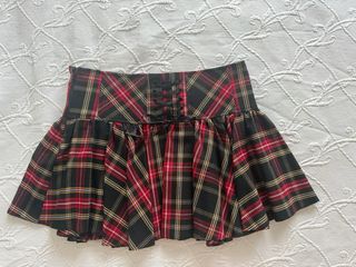 Minifalda cuadros escoceses
