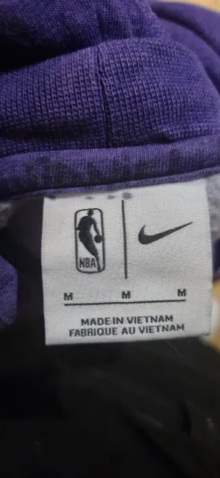 Sudadera Nike NBA Morada y Dorada