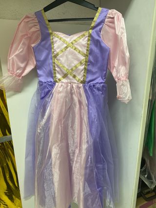 Disfraz Princesa Morado y Rosa 6-8 años