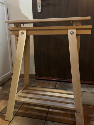 2 Caballetes de Madera Regulables