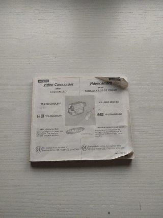 Videocámara Samsung VP-L900 PAL Hi8