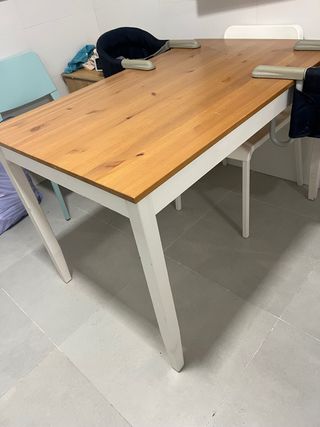 Mesa de cocina madera pinntorp Ikea