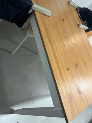 Mesa de cocina madera pinntorp Ikea