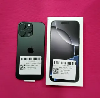 iPhone 16 Pro Max 256GB Negro Titanio