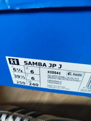 Zapatillas Adidas Samba Talla 39.5 Unisex