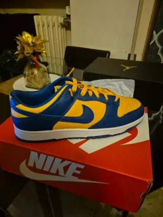 Nike Dunk Low Giallo Blu