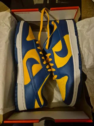 Nike Dunk Low Giallo Blu