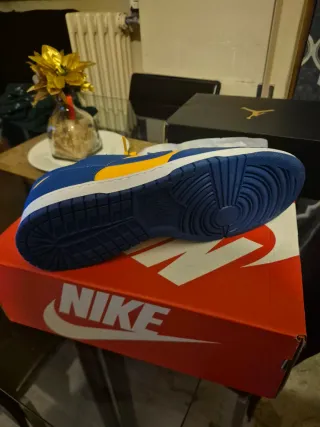 Nike Dunk Low Giallo Blu