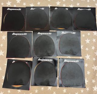 Gomas Butterfly Dignics 05 Negras (tenis de mesa)