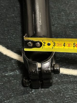 Manillar y potencia carbono bicicleta