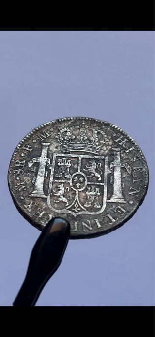 8 Reales 1789 (MBC-) Carlos IV México