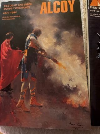 Revistas fiestas de Alcoy
