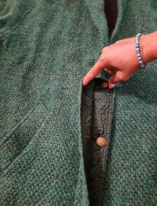 Cappotto bouclé vintage made in Italy