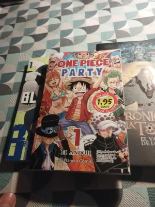 Crónicas de la torre ble lock y one piece party
