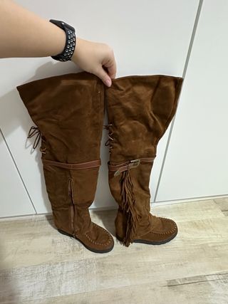 Stivali texani al ginocchio