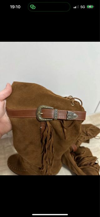 Stivali texani al ginocchio