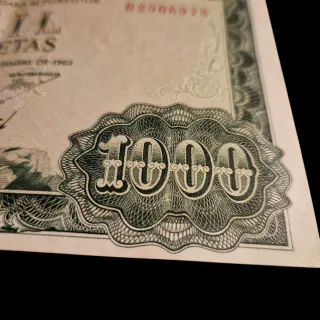 Billete 1000 Pesetas 1965
