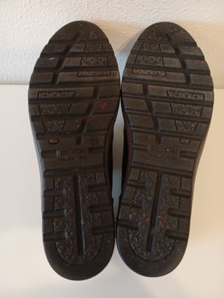 Zapatos NOTTON mujer gris metalizado T39